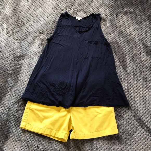 Last chance-donating-Gap super soft navy blue tank - Picture 1 of 2