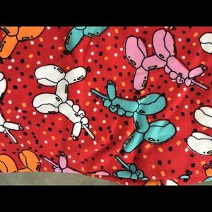 LLR Limited print 4th Birthday OS Leggings