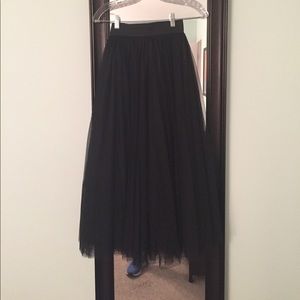 SOLD! NWT Black Ballet Skirt