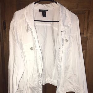 White cotton jacket