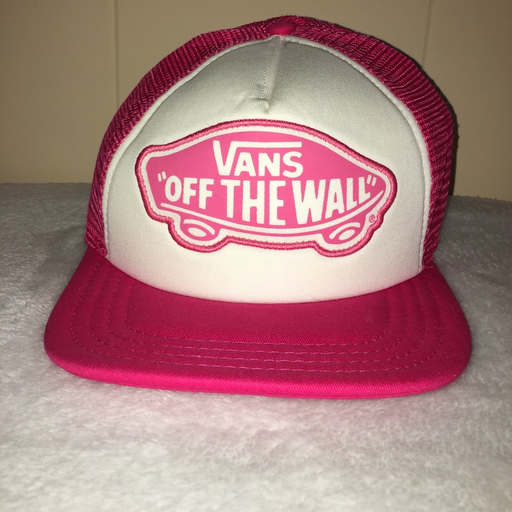 VANS hot pink Snapback
