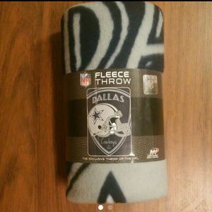 BNIP NFL DALLAS COWBOYS FLEECE THROW