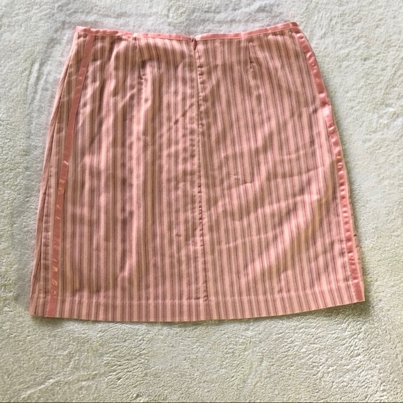 Size 3 Rampage skirt-pink w/ black & white stripes - Picture 6 of 6