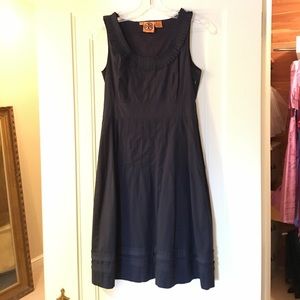 Tory Burch navy cotton dress size 2