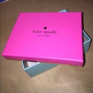 Kate Spade NY Pink & Teal Box