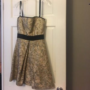 Dolce Gabbana Gold Party Dress