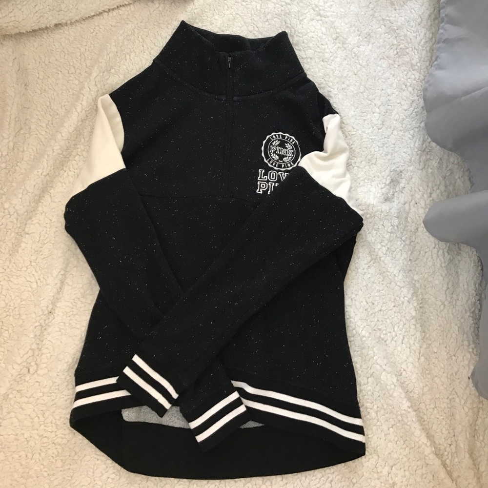 PINK COMFY QUARTER ZIP