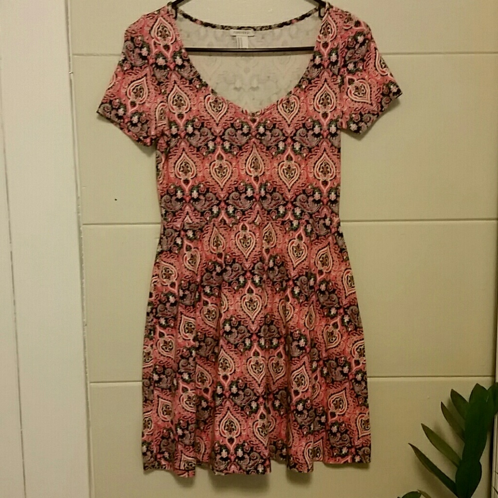 Fit n' Flare, Bohemian Dress, medium