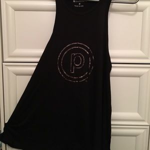 Pure Barre Circle P Racerback Swing Tank