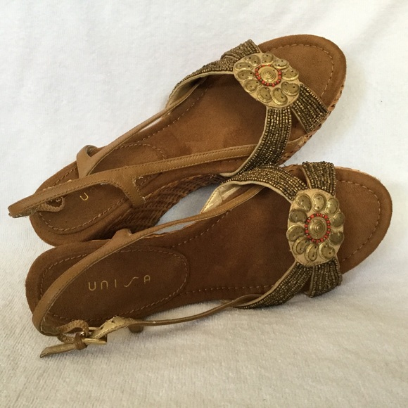 Unisa Lexi 3-3/4" Wedge Sandals - Picture 5 of 8