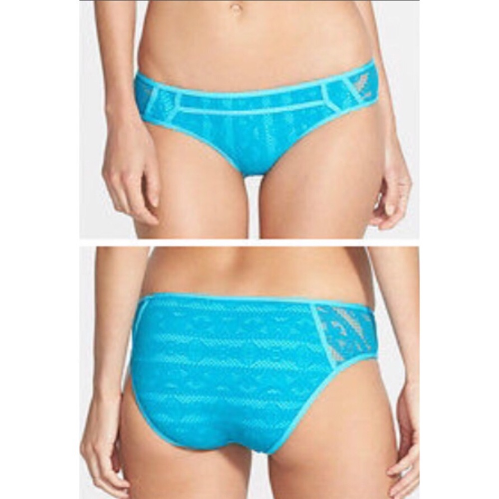 BECCA Show & Tell Blue Crochet Bottom