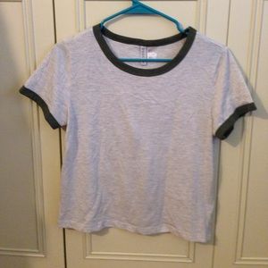 DIVIDED Green Ringer Tee