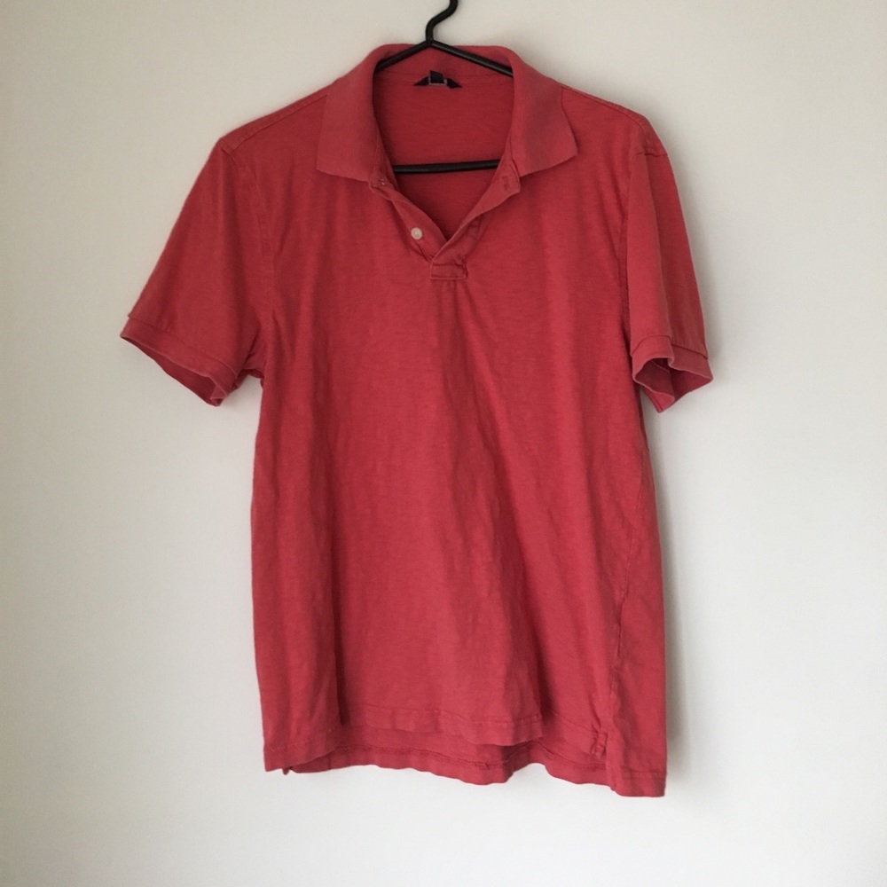 Jcrew red polo