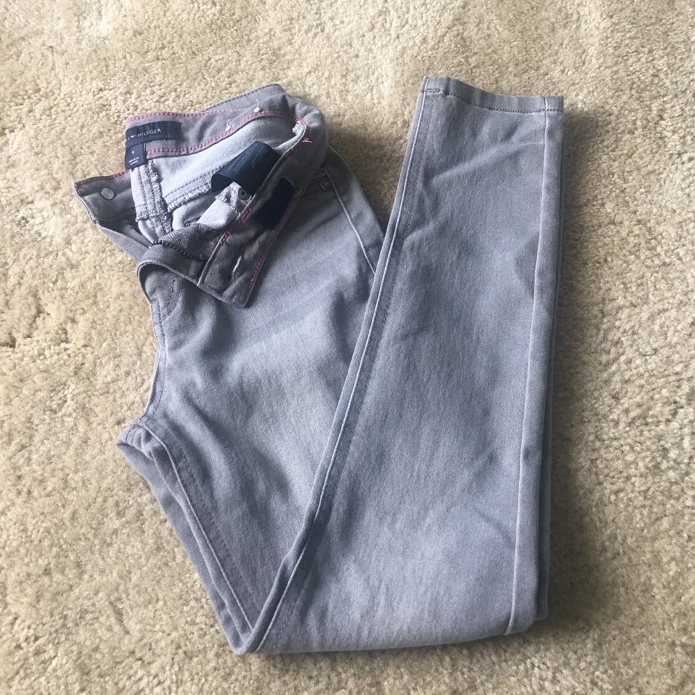 GIRLS Gray denim jeans