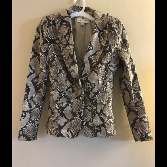 Altuzarra Jackets & Blazers - Animal Print Blazer-XSMALL