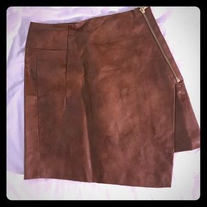 NWT Faux Leather Mini