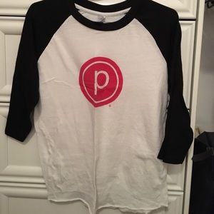 Pure Barre 3/4 length Baseball Tee