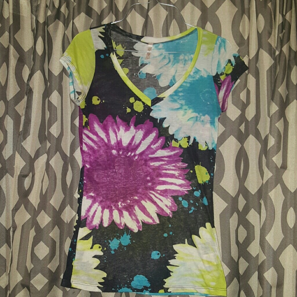 Rue 21 tie dyed floral