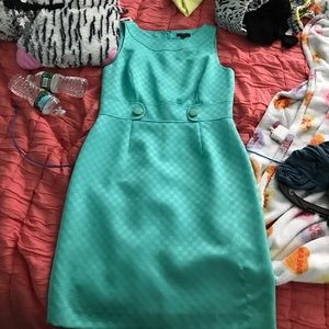 Teal Tahari dress