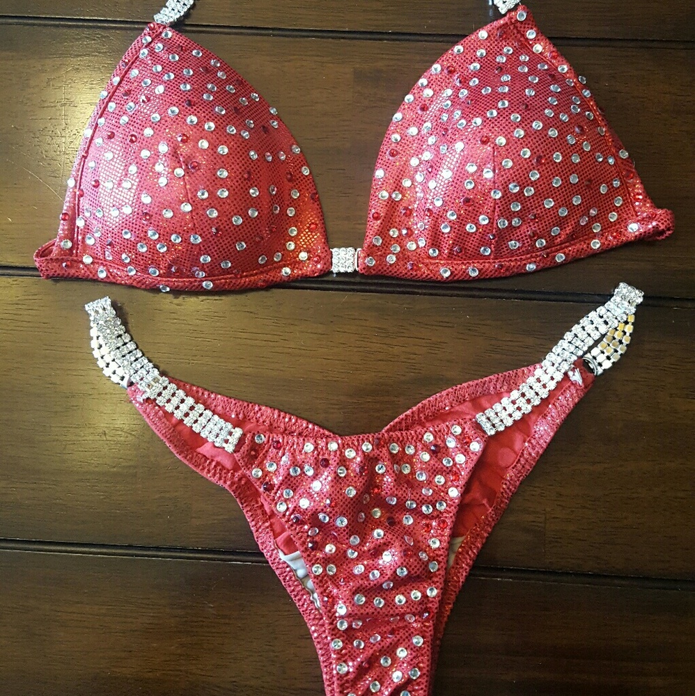 Red NPC bikini