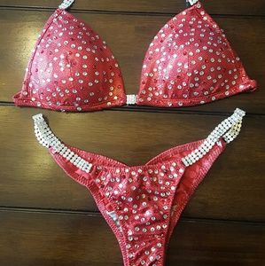 Red NPC bikini