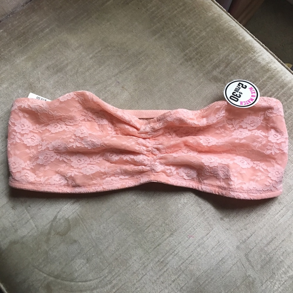 Victoria's Secret Pink Lace Bandeau