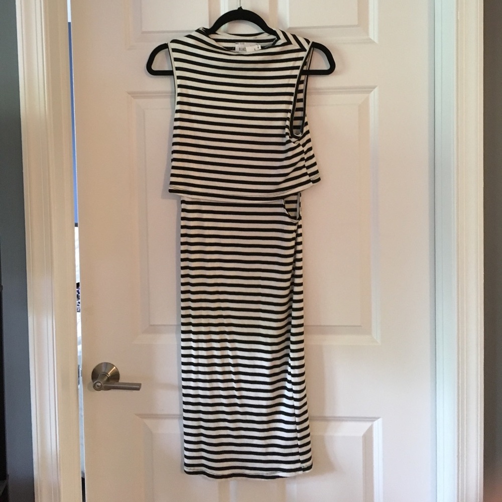 Black Bead cut out Summer Dress - Brand new!