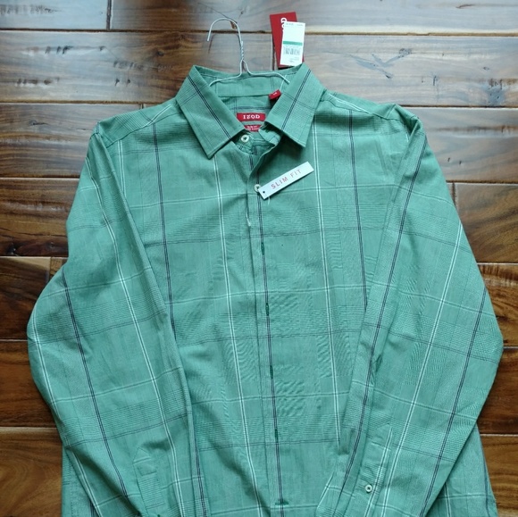 Men's long sleeve shirt by Izod NWOT - Picture 3 of 5