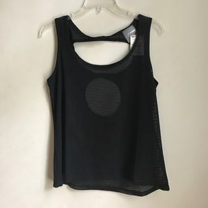 Black Netted Steve Madden Tanktop