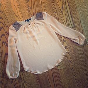 Sz S Forever21 sheer blouse