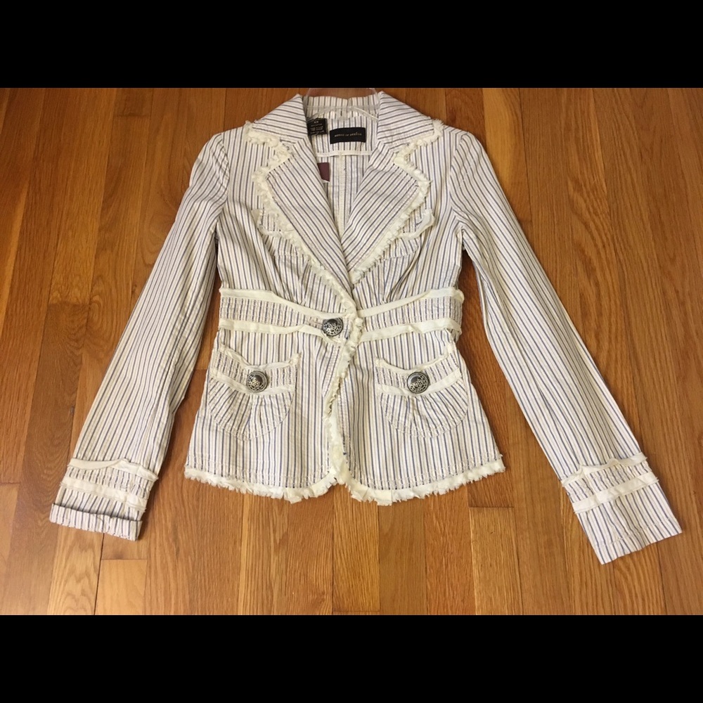 House of Dereon Jacket New Misses Jacket NWT XS