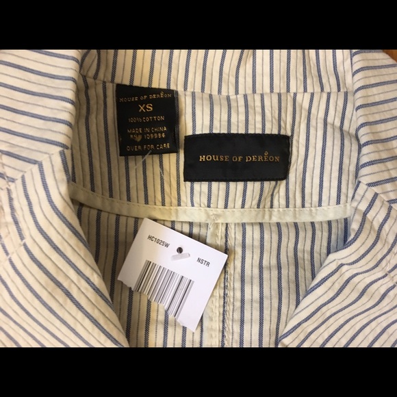 House of Dereon Jacket New Misses Jacket NWT XS - Picture 2 of 3