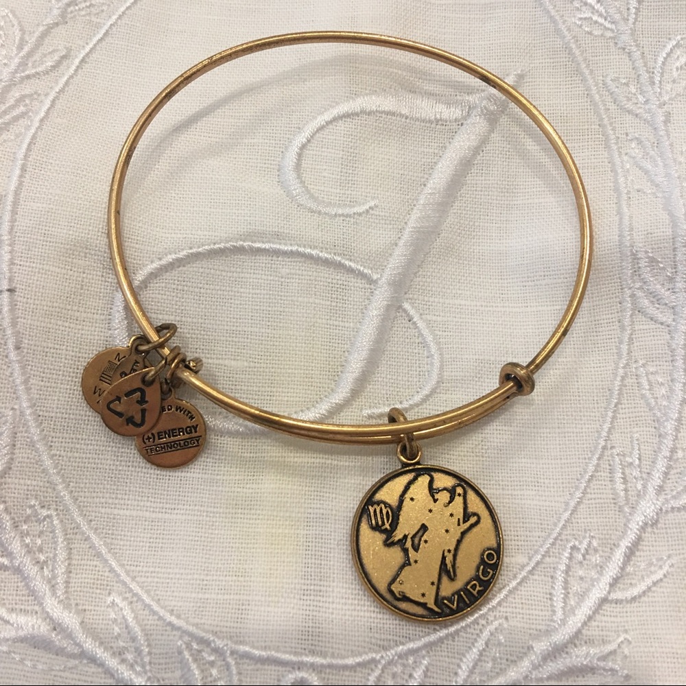 Alex and Ani Gold Virgo Bracelet