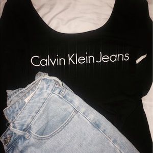 Calvin Klein leotard