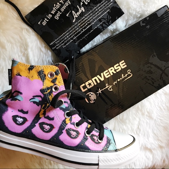 NEW | CONVERSE x ANDY WARHOL LIMITED EDITION ✨👸🏼 - Picture 6 of 8