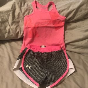 Girls Under Armour Set