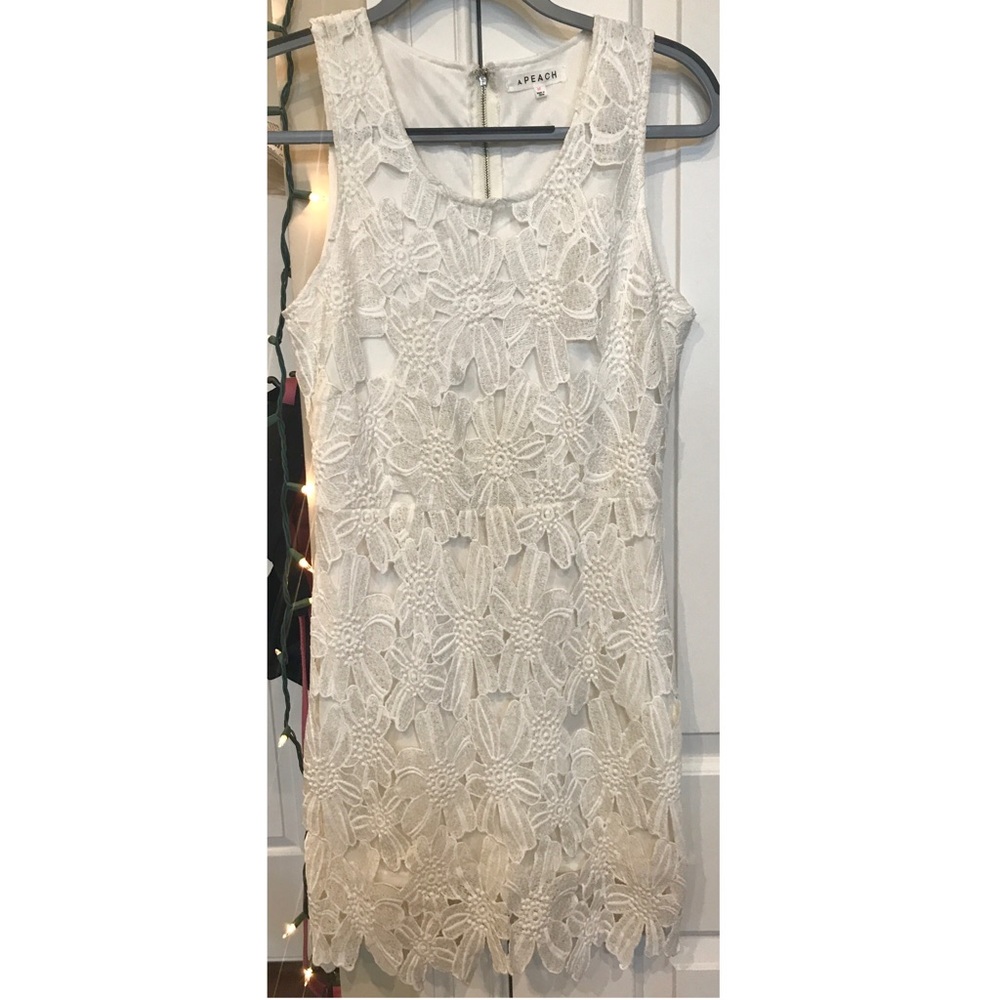 White Floral Dress
