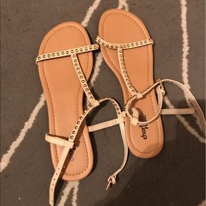 Charlotte Ruesse Beige Sandals