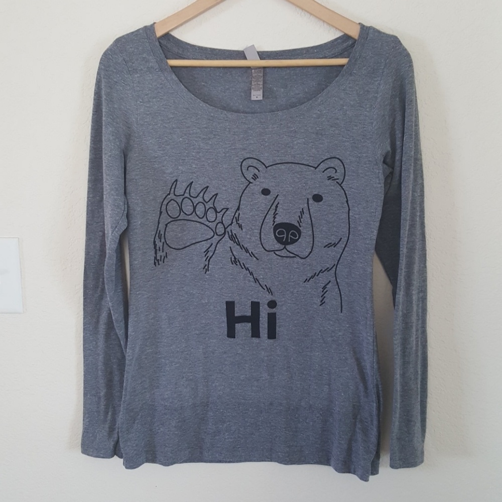 Long sleeve light weight tee