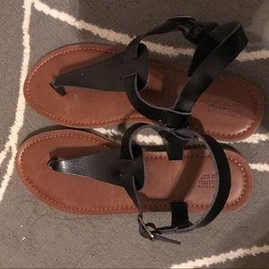 Black Sandals