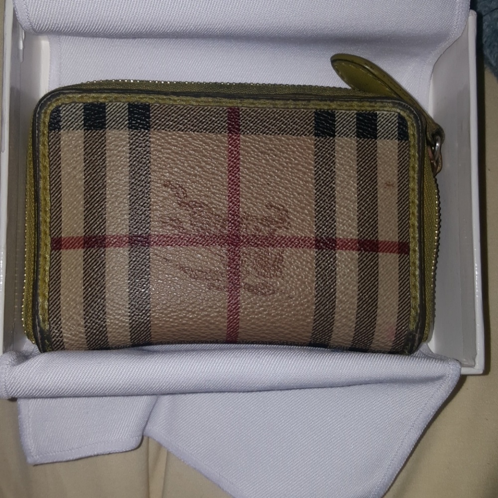 Authenic Burberry wallet