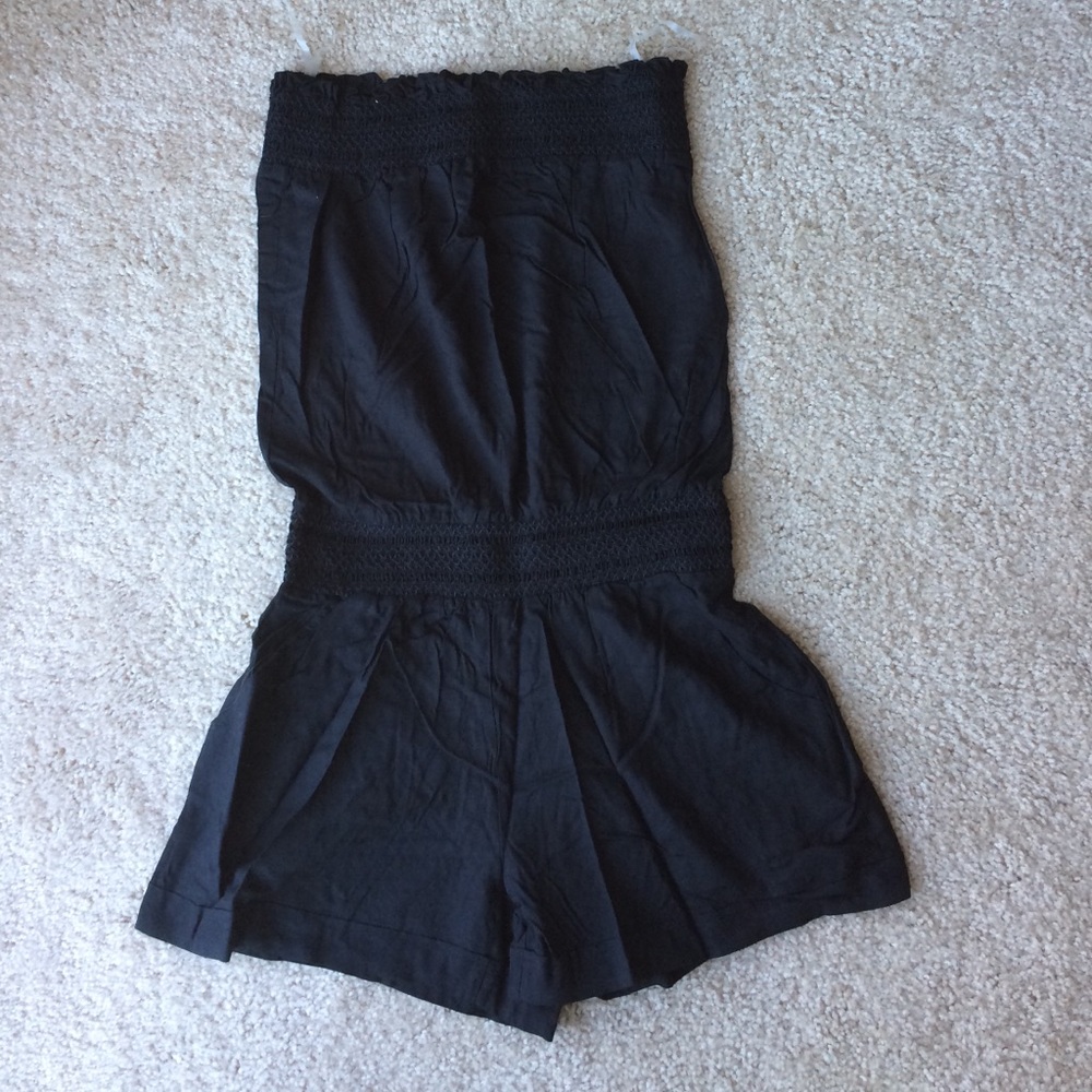 Cold shoulder romper