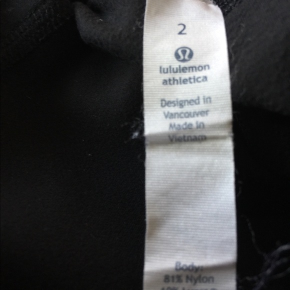 SOLD Lululemon Align Pant I Original Black - Picture 6 of 6