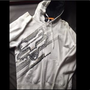 Fox sweatshirt zip up