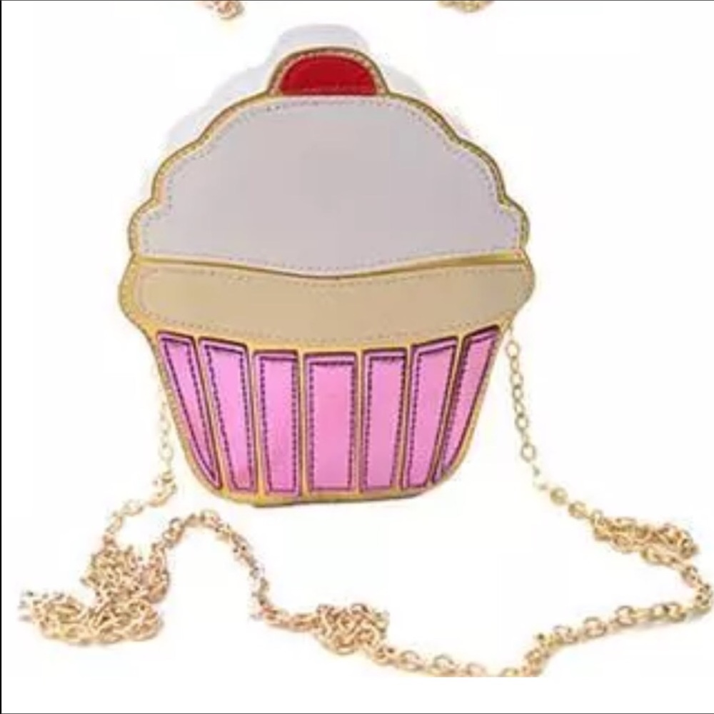 Adorable Cupcake Crossbody purse NEW in bag - Picture 2 of 3