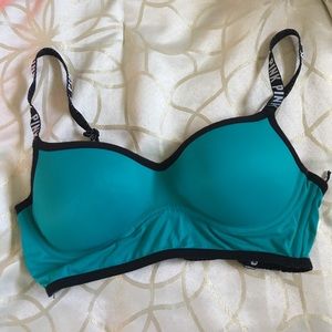 Pink VS cage bralette