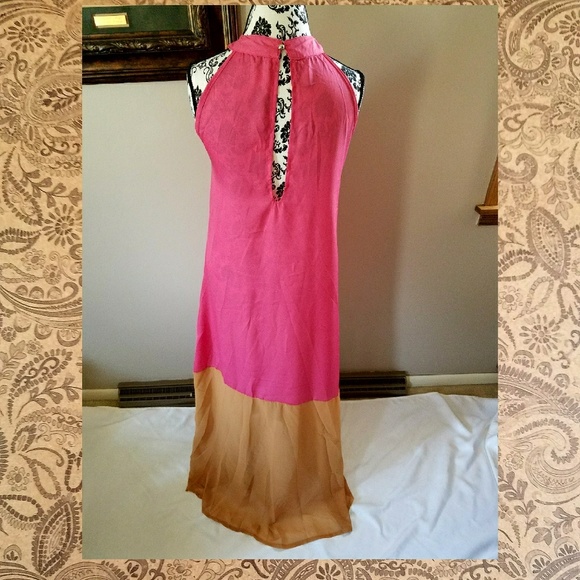 SALE🎉HP🎉CLASSY LONG DRAPE DRESS - Picture 4 of 8