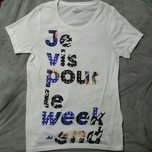 Jcrew printed collector tee