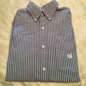Mens Chaps size medium long sleeve button up