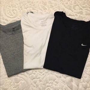 Nike Dri Fit Short-Sleeved Shirts